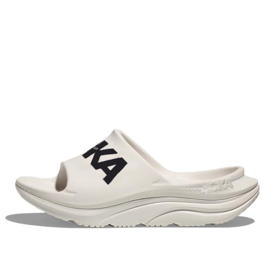 HOKA ONE ONE Ora Athletic Slides 'Branco Preto'