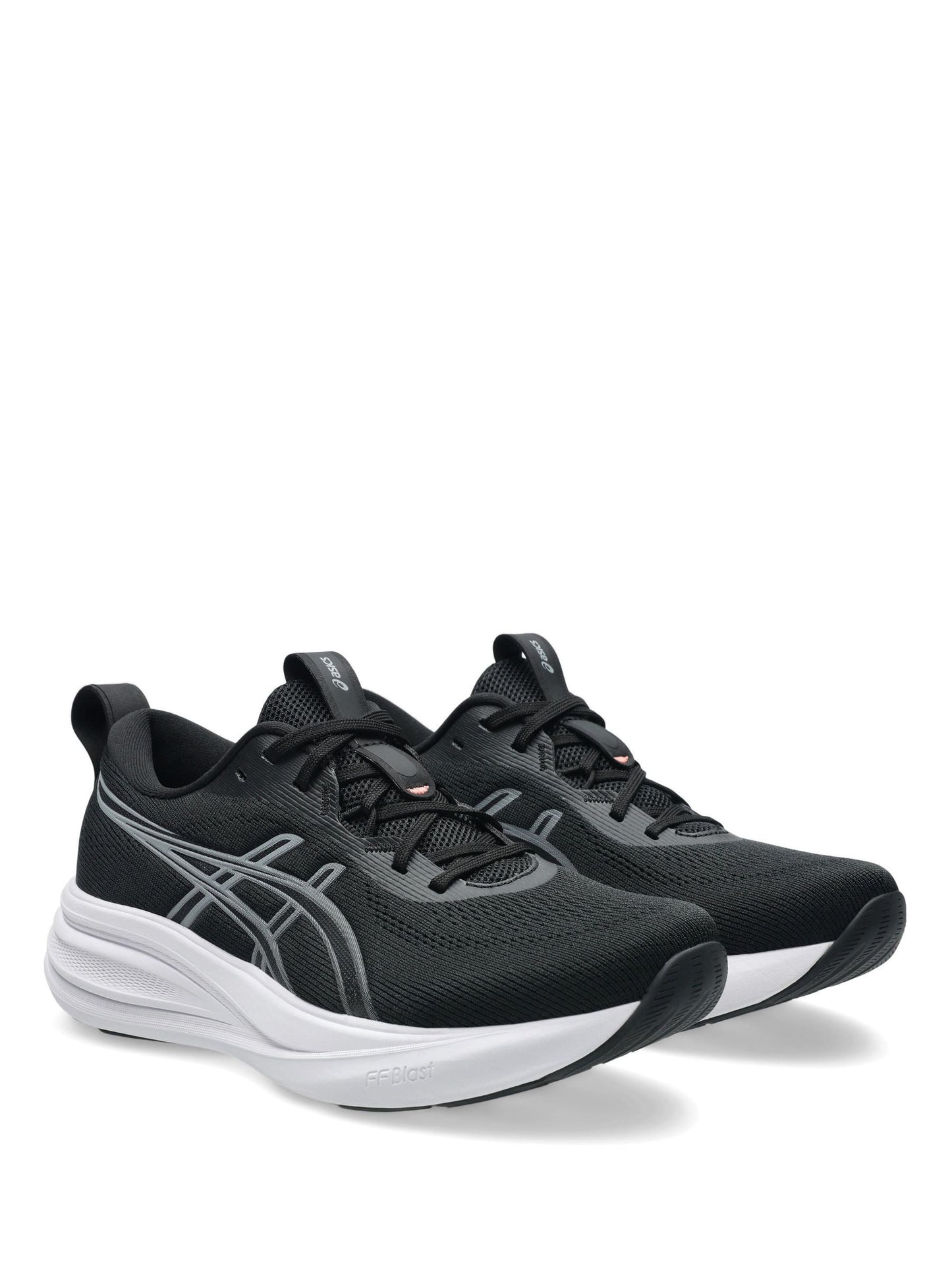 ASICS Preto/Branco Gel Pulse 17 Running Trainers