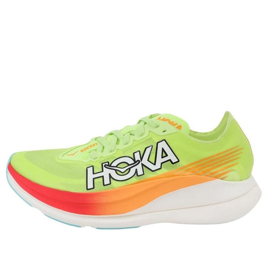 HOKA ONE ONE Rocket X 2 'Verde Alface Erupção Solar'
