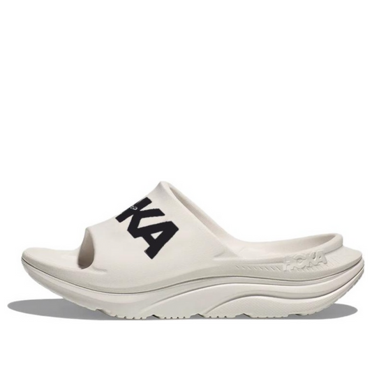 HOKA ONE ONE Ora Athletic Slides 'Branco Preto'