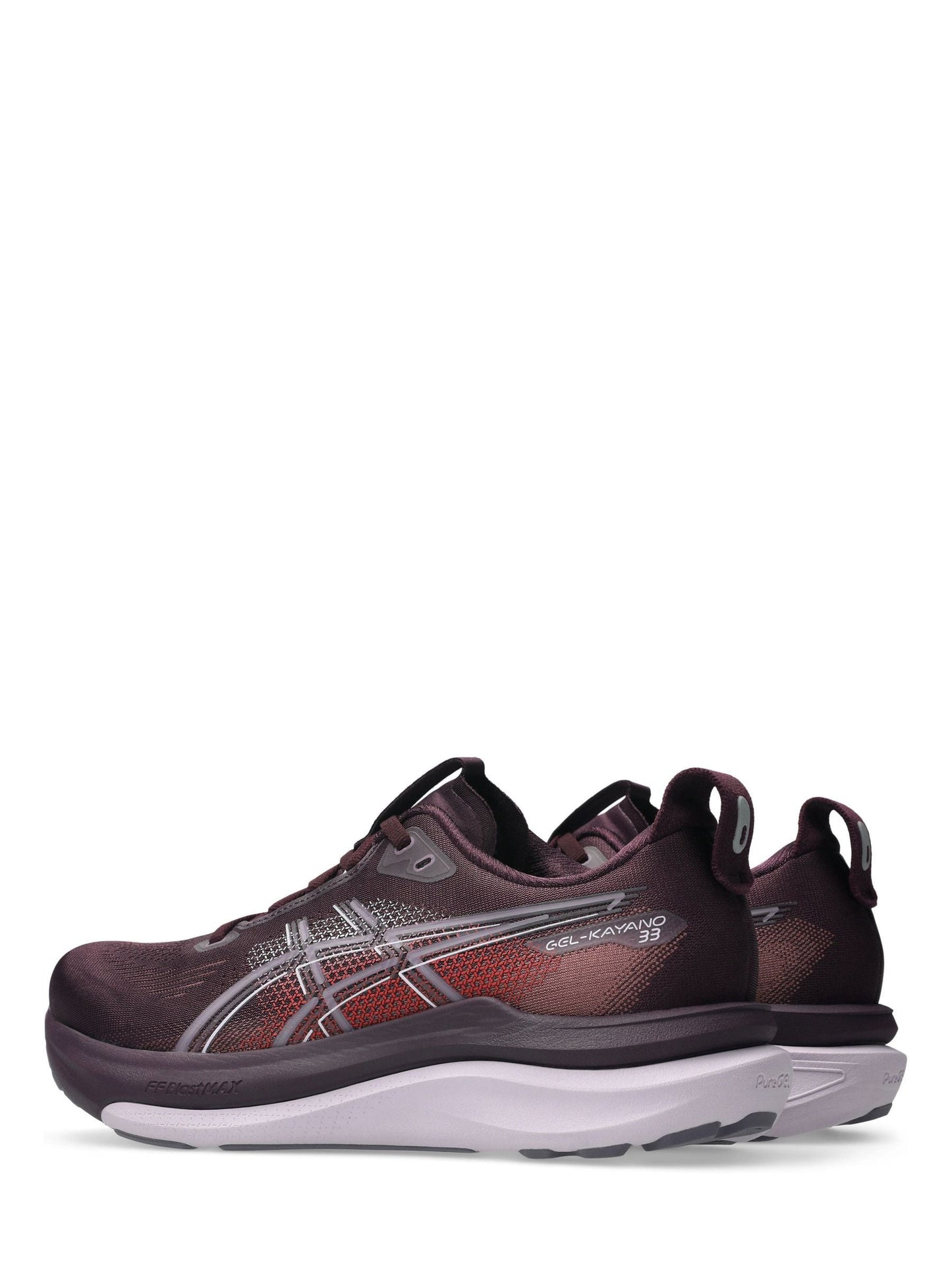 ASICS Vermelho Bordeaux Gel-Kayano 33 Running Trainers