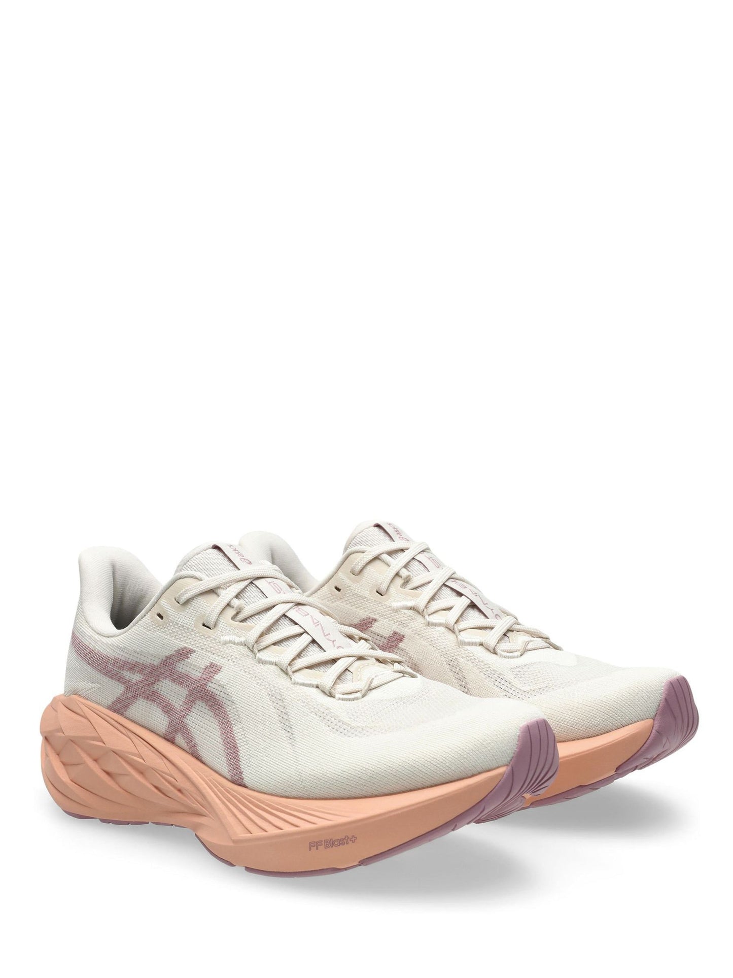 ASICS Branco/Rosa Dynablast 6  Running Trainers