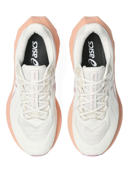 ASICS Branco/Rosa Dynablast 6  Running Trainers