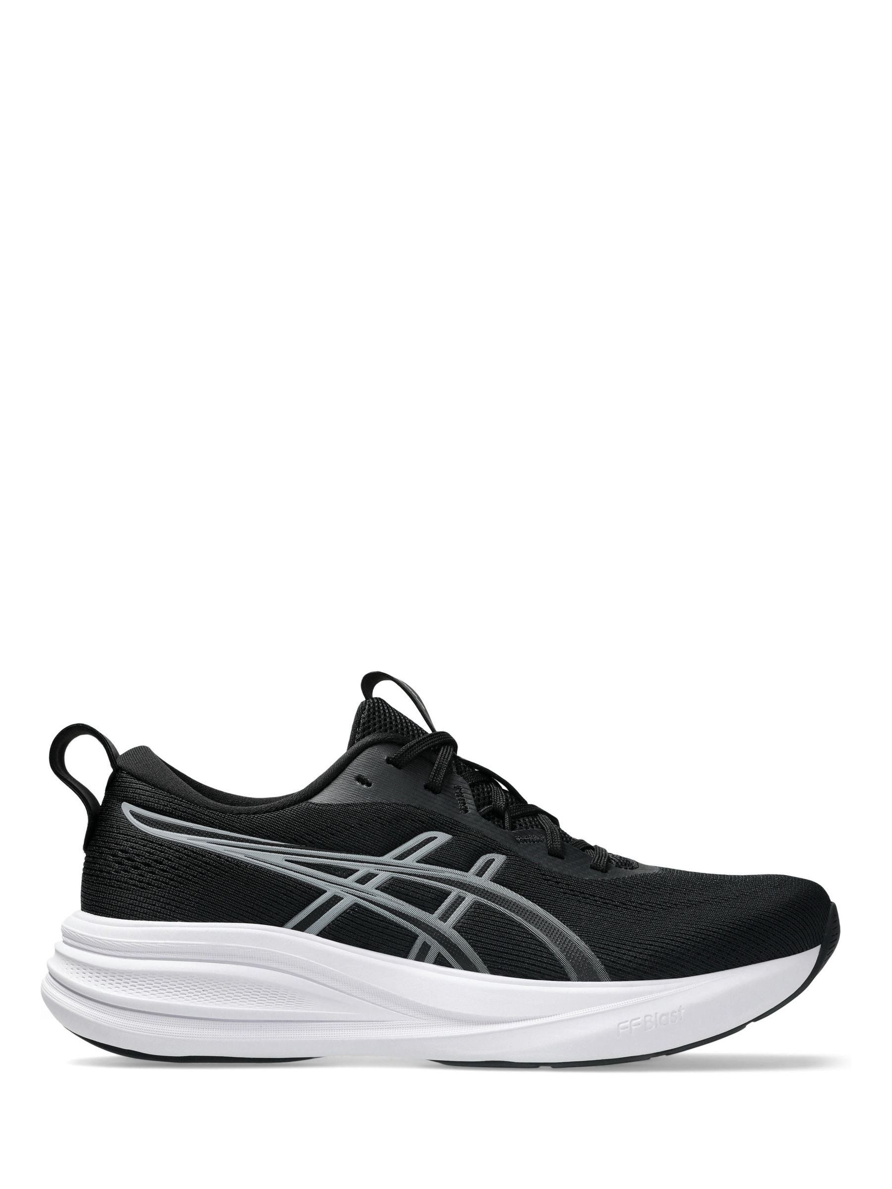 ASICS Preto/Branco Gel Pulse 17 Running Trainers