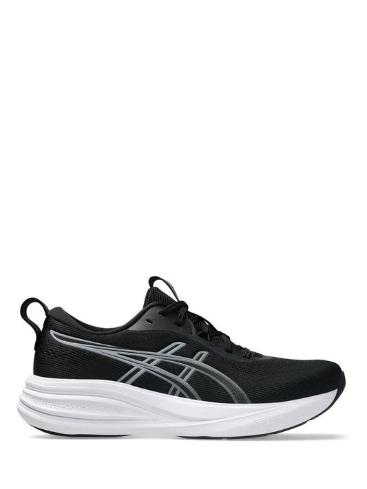 ASICS Preto/Branco Gel Pulse 17 Running Trainers