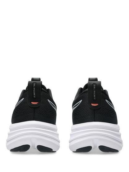 ASICS Preto/Branco Gel Pulse 17 Running Trainers