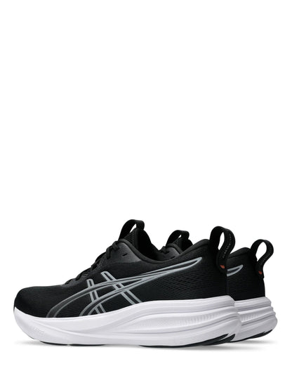 ASICS Preto/Branco Gel Pulse 17 Running Trainers