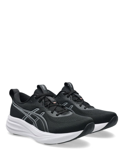 ASICS Preto/Branco Gel Pulse 17 Running Trainers