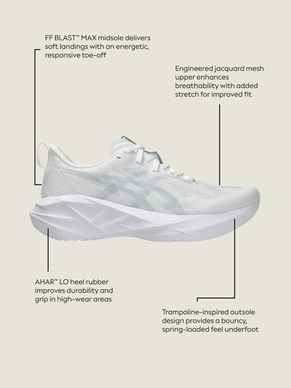 ASICS Rosa Novablast 5 Running Trainers