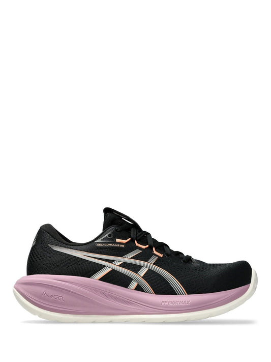 ASICS Preto/Rosa Gel-Cumulus 28  Running Trainers