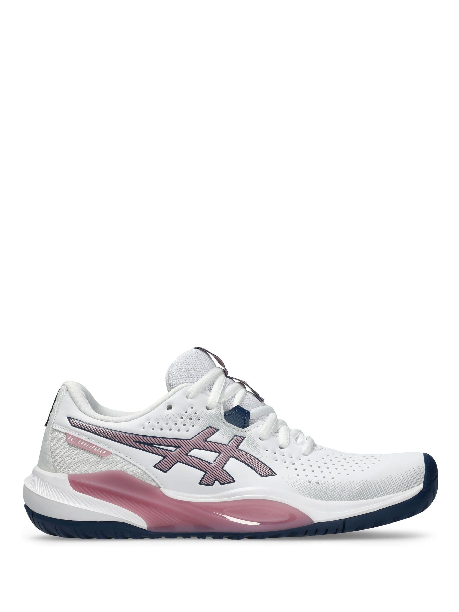 ASICS Branco/Rosa Gel-Challenger 15 Tennis Trainers