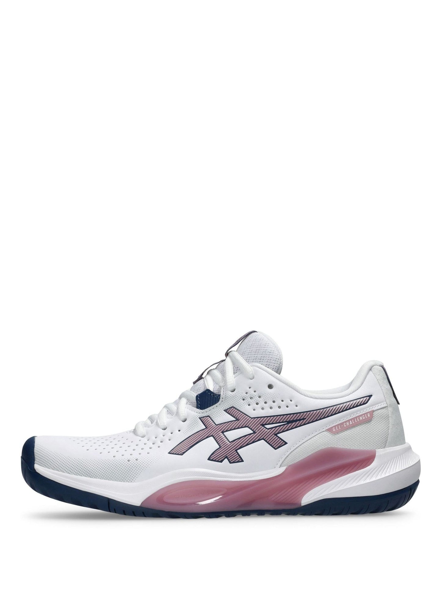 ASICS Branco/Rosa Gel-Challenger 15 Tennis Trainers