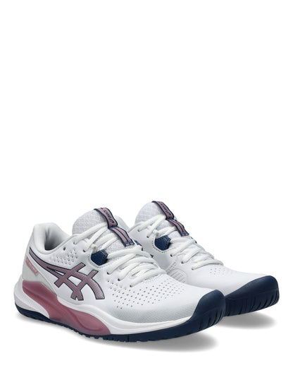 ASICS Branco/Rosa Gel-Challenger 15 Tennis Trainers