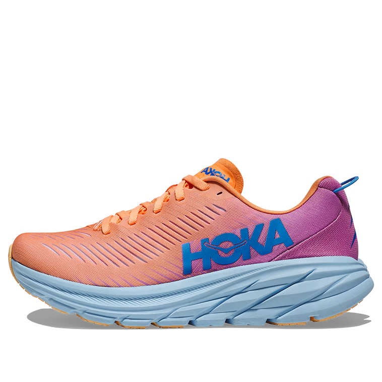 HOKA ONE ONE Rincon 3 Wide 'Laranja Cíclame' - Mulher