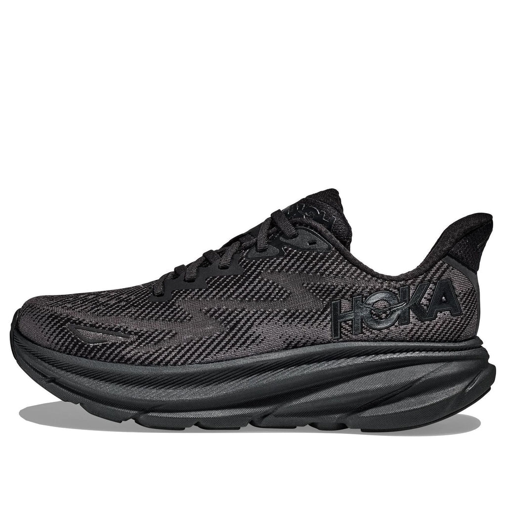 HOKA ONE ONE Clifton 9 'Preto Completo' - Mulher