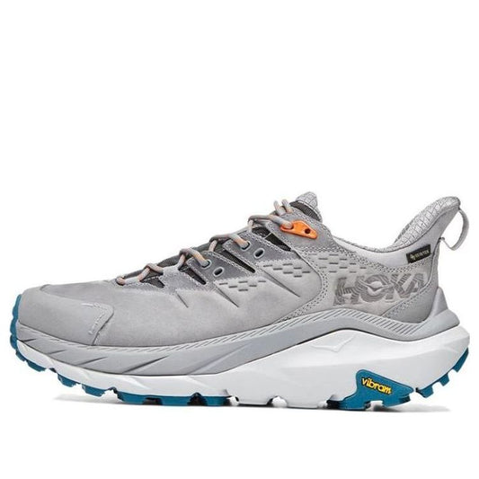 HOKA ONE ONE Kaha 2 Low Gore-Tex 'Cinzento Tubarão Coral Azul'