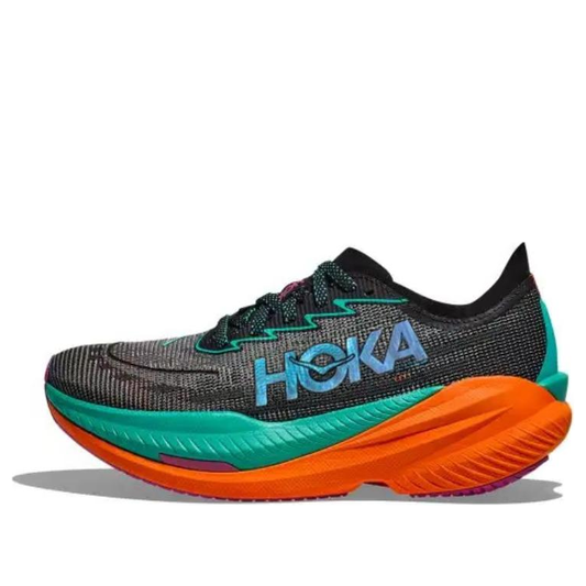 HOKA ONE ONE Mach X 2 'Preto Aqua Elétrico' - Mulher