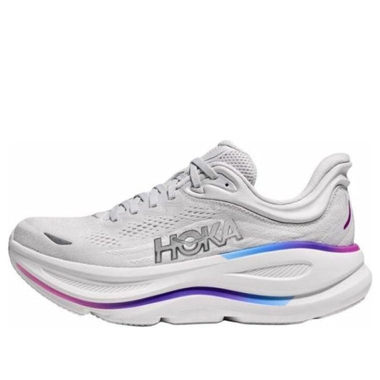 HOKA ONE ONE Bondi 9 Wide 'Cinzento Cósmico Branco' - Mulher